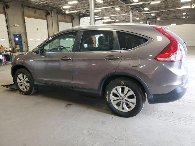 5J6RM4H78CL016934 - 2012 HONDA CR-V EXL 棕色 照片 2