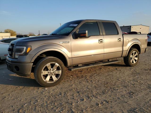 1FTFW1CT6DKE60620 - 2013 FORD F150 SUPERCREW GRAY photo 1