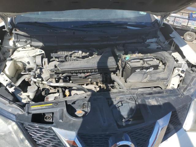 5N1AT2MT8FC792591 - 2015 NISSAN ROGUE S WHITE photo 11