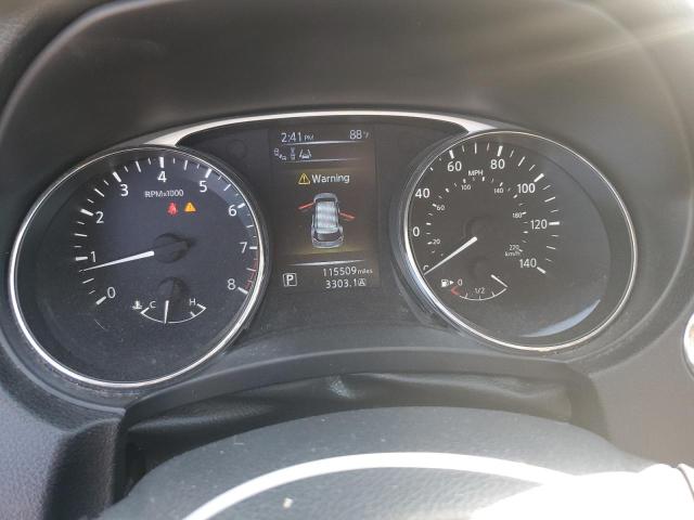 5N1AT2MT8FC792591 - 2015 NISSAN ROGUE S WHITE photo 9