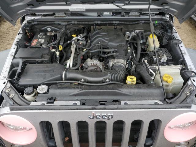 1C4AJWAG5FL562905 - 2015 JEEP WRANGLER SPORT GRAY photo 11