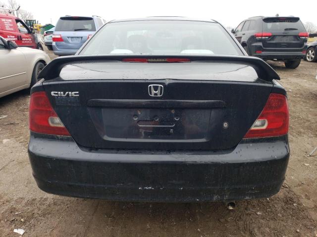 1HGEM229X2L079360 - 2002 HONDA CIVIC EX BLACK photo 6