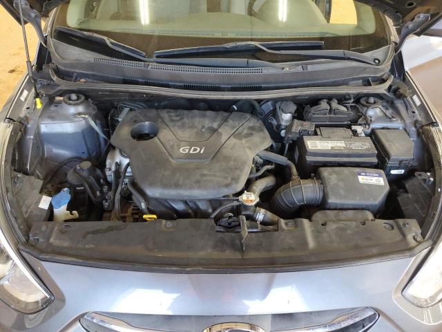 KMHCT4AE8GU104336 - 2016 HYUNDAI ACCENT SE GRAY photo 11