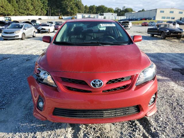 2T1BU4EE9BC672589 - 2011 TOYOTA COROLLA BASE 红色 照片 5