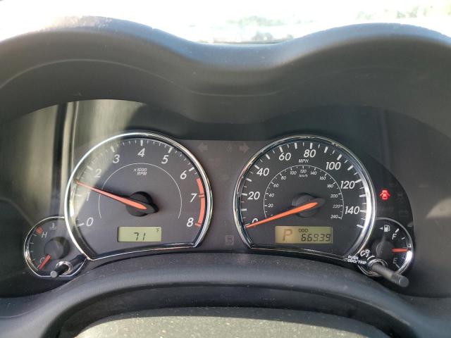 2T1BU4EE9BC672589 - 2011 TOYOTA COROLLA BASE 红色 照片 9