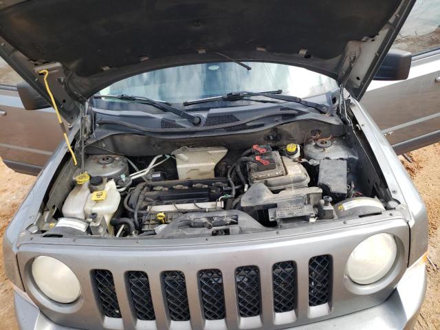 1C4NJPBA5DD164540 - 2013 JEEP PATRIOT SPORT 灰色 照片 12