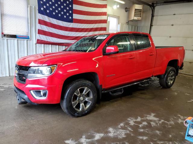 1GCGTDE32G1192171 - 2016 CHEVROLET COLORADO Z71 RED photo 1