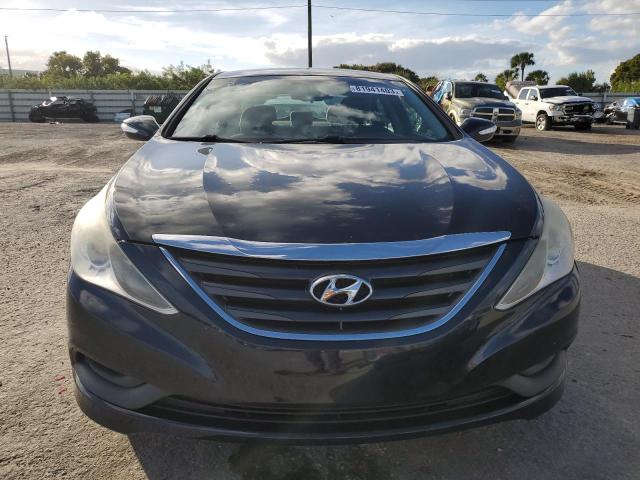 5NPEB4ACXEH934998 - 2014 HYUNDAI SONATA GLS BLUE photo 5