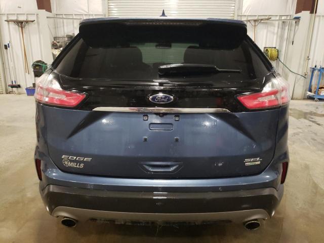 2FMPK4J99KBB98376 - 2019 FORD EDGE SEL ლურჯი ფოტო 6