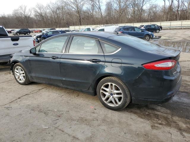 3FA6P0H75ER277599 - 2014 FORD FUSION SE BLACK photo 2