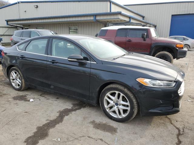 3FA6P0H75ER277599 - 2014 FORD FUSION SE BLACK photo 4