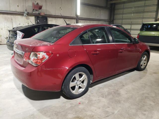 1G1PF5SC1C7334978 - 2012 CHEVROLET CRUZE LT RED photo 3