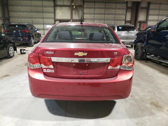 1G1PF5SC1C7334978 - 2012 CHEVROLET CRUZE LT RED photo 6