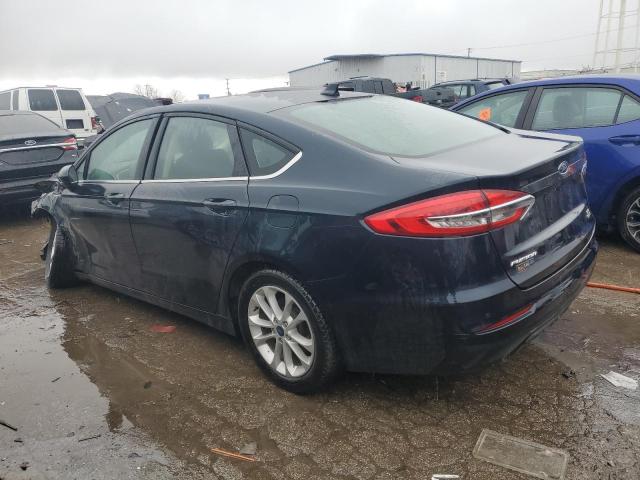 3FA6P0HD0LR234744 - 2020 FORD FUSION SE BLACK photo 2