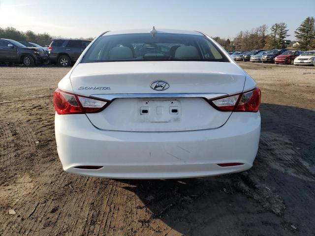 5NPEB4AC4DH676590 - 2013 HYUNDAI SONATA GLS WHITE photo 6