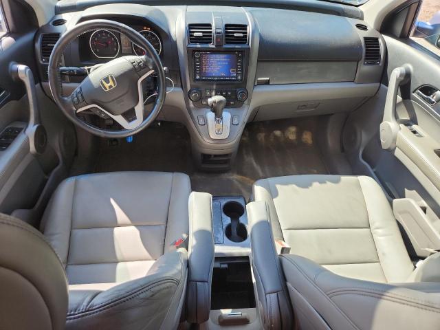 5J6RE48737L009859 - 2007 HONDA CR-V EXL BLUE photo 8