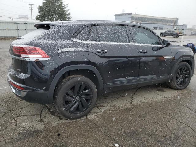 1V2HE2CA6NC207419 - 2022 VOLKSWAGEN ATLAS CROS SE BLACK photo 3