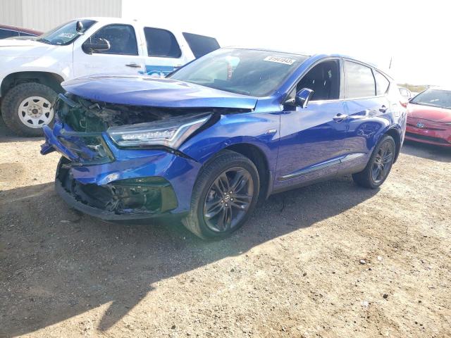 5J8TC2H61KL008152 - 2019 ACURA RDX A-SPEC BLUE photo 1