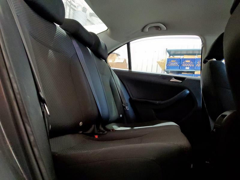 3VW2K7AJ9DM299880 - 2013 VOLKSWAGEN JETTA BASE GRAY photo 10