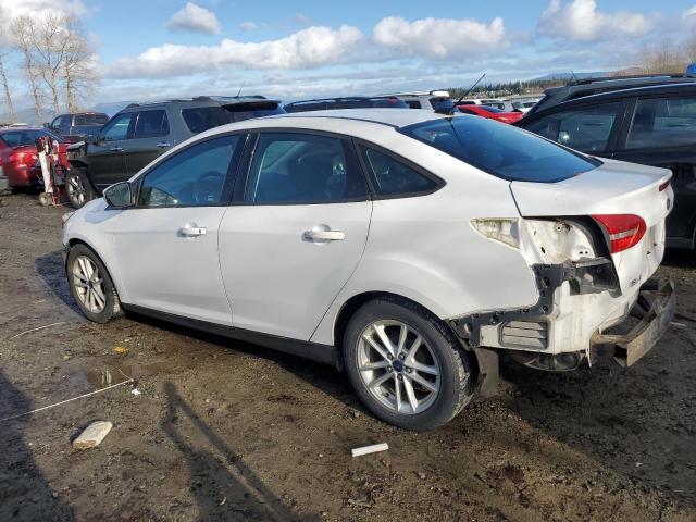 1FADP3F24FL243041 - 2015 FORD FOCUS SE WHITE photo 2