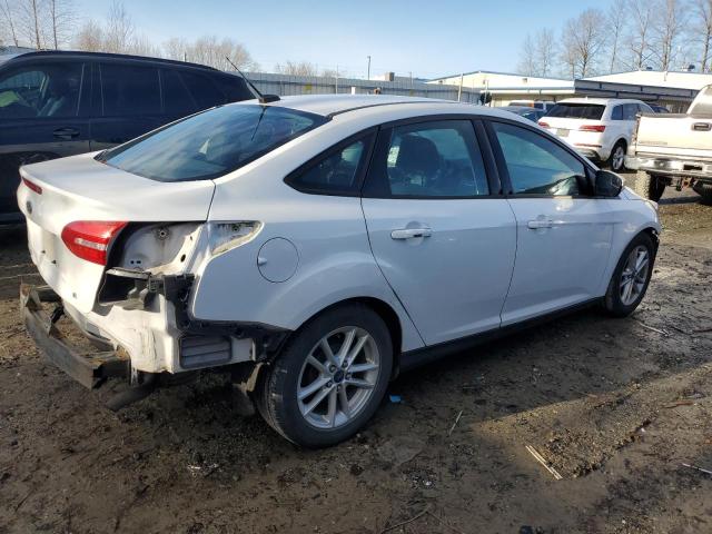 1FADP3F24FL243041 - 2015 FORD FOCUS SE WHITE photo 3