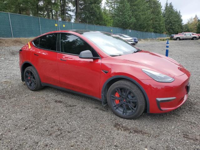 7SAYGDEE3PF692215 - 2023 TESLA MODEL Y Rouge photo 4
