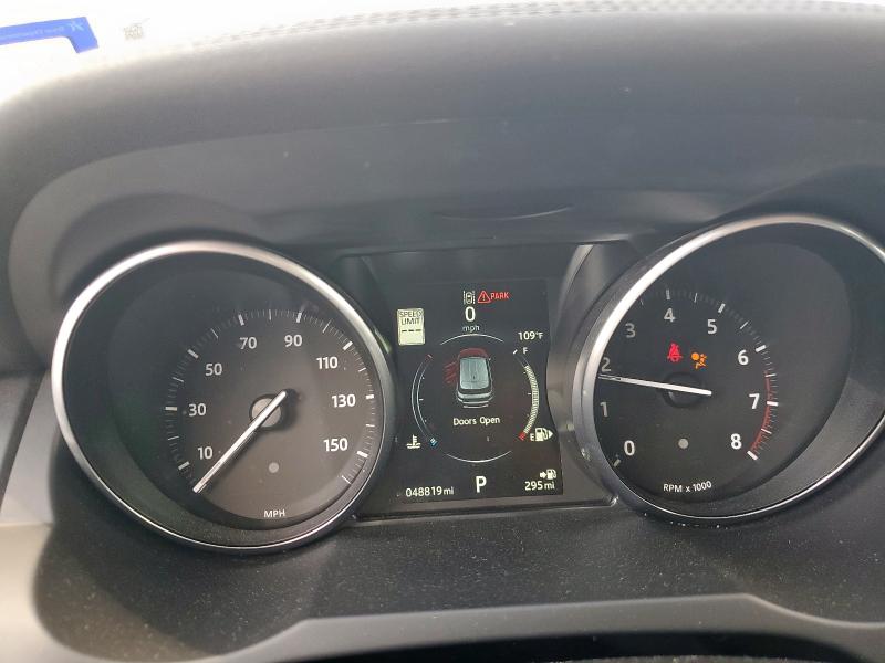 SALVR2BG4GH147444 - 2016 LAND ROVER RANGE ROVE HSE BLACK photo 9