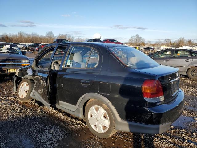 JTDBT123535039851 - 2003 TOYOTA ECHO BLACK photo 2