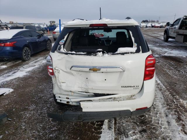 2GNFLFEK7G6161887 - 2016 CHEVROLET EQUINOX LT WHITE photo 6