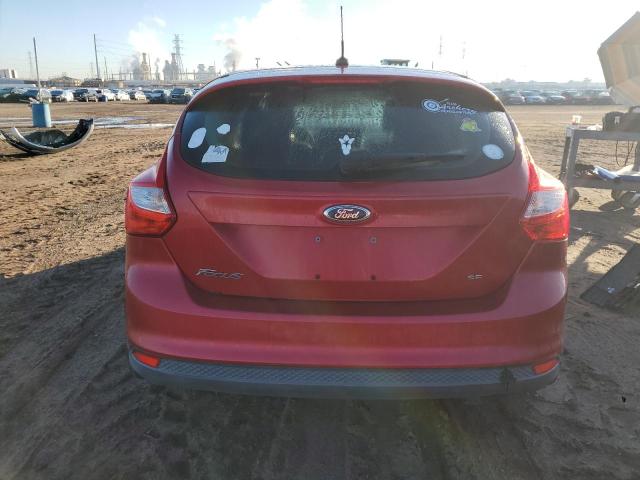 1FAHP3K26CL251144 - 2012 FORD FOCUS SE RED photo 6