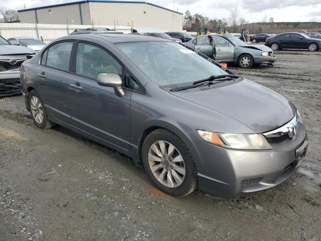 19XFA1F84BE026587 - 2011 HONDA CIVIC EX GRAY photo 4