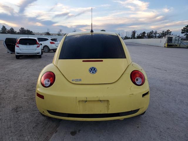 3VWRW31C08M519734 - 2008 VOLKSWAGEN NEW BEETLE S YELLOW photo 6