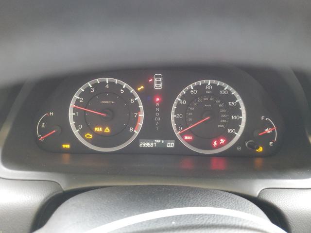 1HGCP2F37AA024640 - 2010 HONDA ACCORD LX ნაცრისფერი ფოტო 9