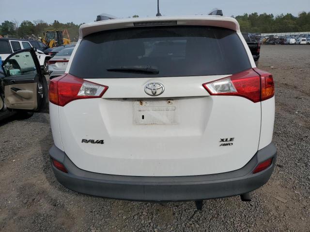 2T3RFREVXDW096977 - 2013 TOYOTA RAV4 XLE Blanc photo 6