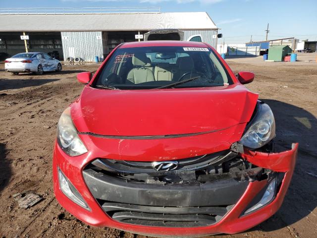 KMHD35LE0DU073926 - 2013 HYUNDAI ELANTRA GT RED photo 5