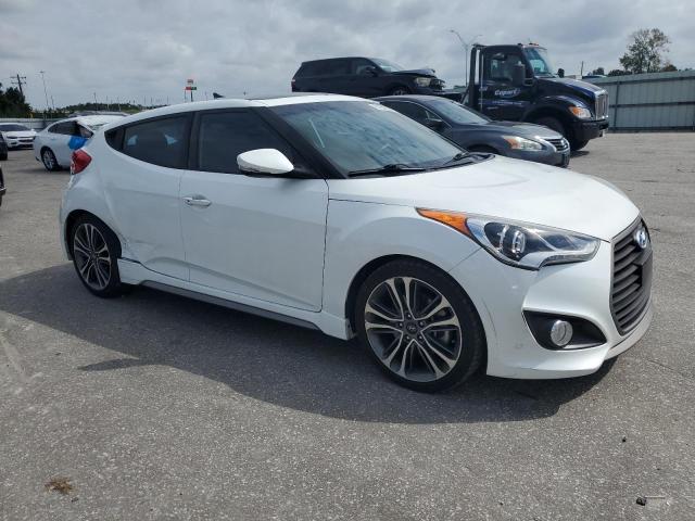 KMHTC6AE7GU292343 - 2016 HYUNDAI VELOSTER TURBO Белый фото 4