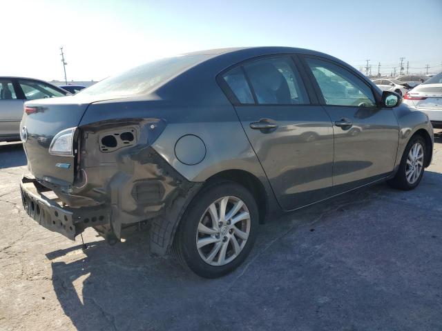 JM1BL1V81C1696502 - 2012 MAZDA 3 I GRAY photo 3