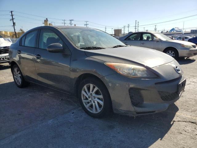 JM1BL1V81C1696502 - 2012 MAZDA 3 I GRAY photo 4