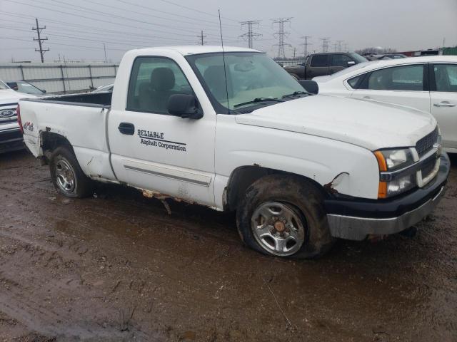 1GCEK14T24Z236337 - 2004 CHEVROLET SILVERADO K1500 WHITE photo 4