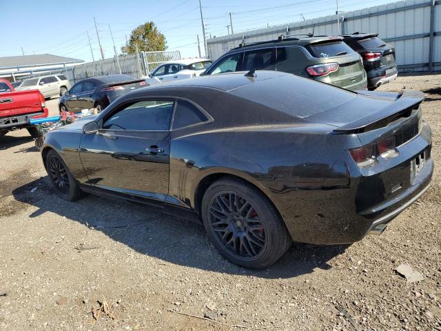 2G1FE1E37D9143553 - 2013 CHEVROLET CAMARO LS BLACK photo 2