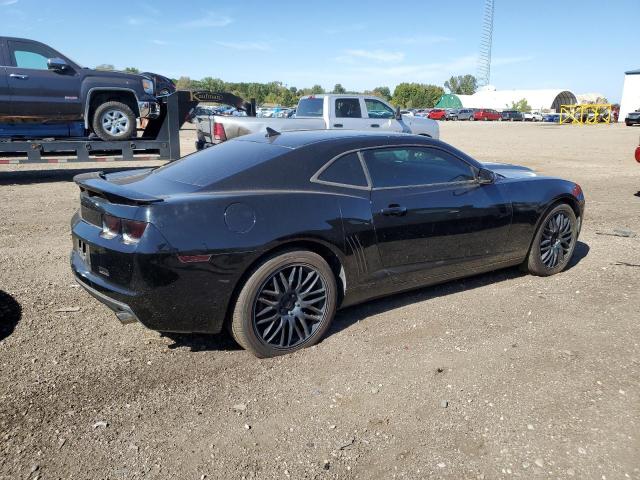 2G1FE1E37D9143553 - 2013 CHEVROLET CAMARO LS BLACK photo 3