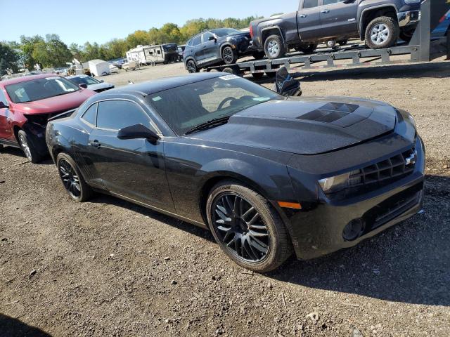 2G1FE1E37D9143553 - 2013 CHEVROLET CAMARO LS BLACK photo 4