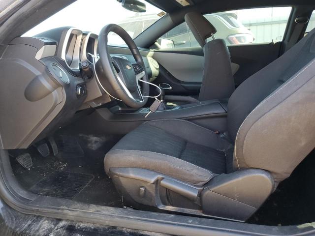 2G1FE1E37D9143553 - 2013 CHEVROLET CAMARO LS BLACK photo 7