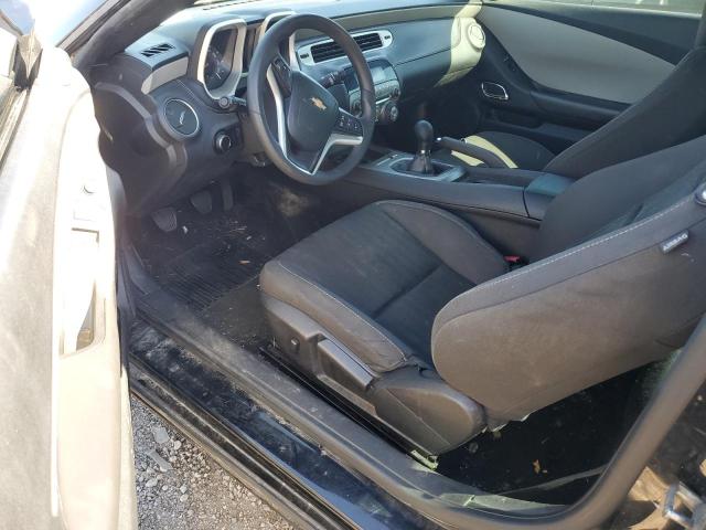 2G1FE1E37D9143553 - 2013 CHEVROLET CAMARO LS BLACK photo 8