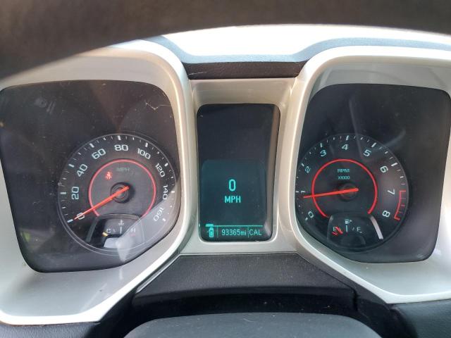 2G1FE1E37D9143553 - 2013 CHEVROLET CAMARO LS BLACK photo 9