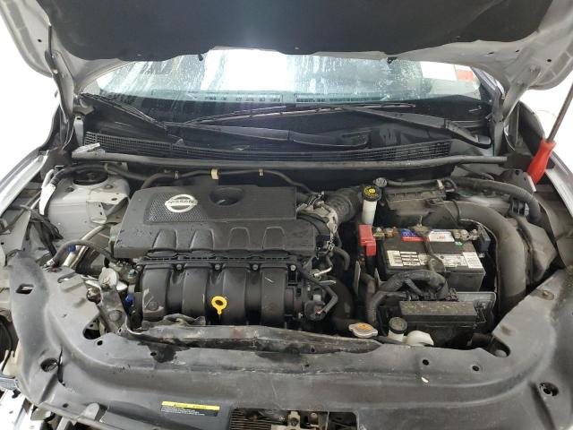 3N1AB7AP9FL645831 - 2015 NISSAN SENTRA S SILVER photo 11