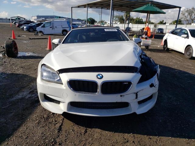 WBSLZ9C57DC985893 - 2013 BMW M6 WHITE photo 5