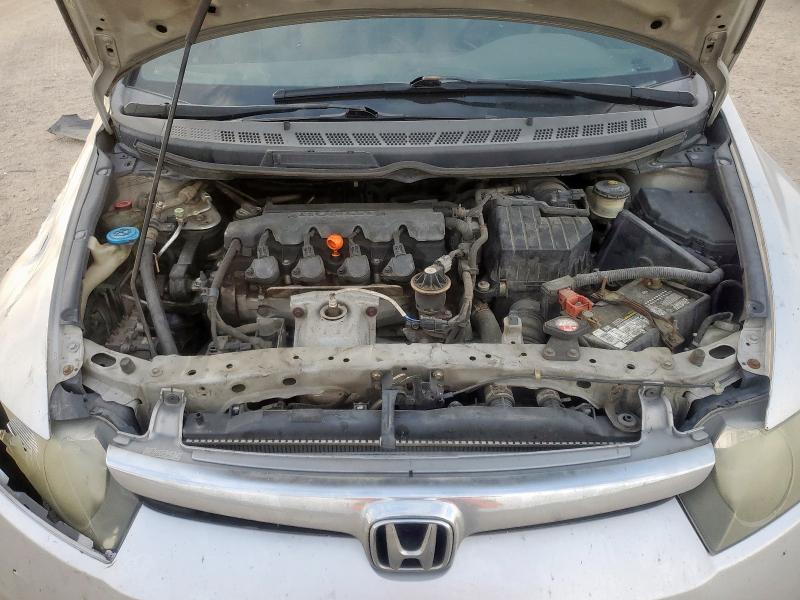 2HGFA16558H346070 - 2008 HONDA CIVIC LX SILVER photo 11