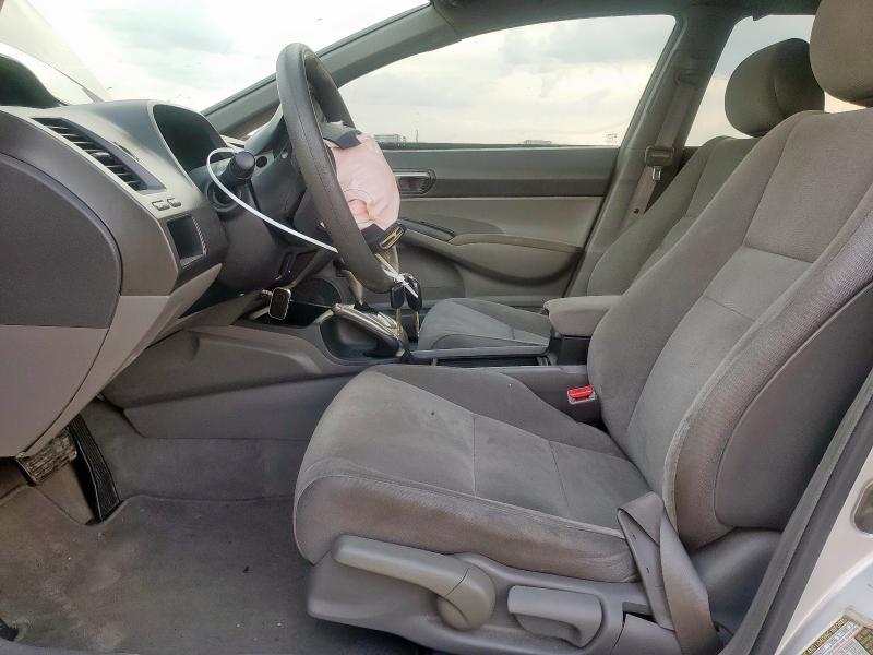 2HGFA16558H346070 - 2008 HONDA CIVIC LX SILVER photo 7