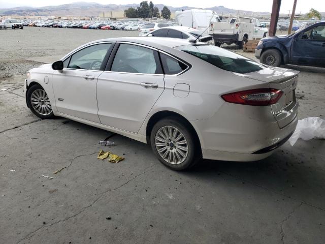 3FA6P0SU2ER256787 - 2014 FORD FUSION TITANIUM PHEV 白色 照片 2